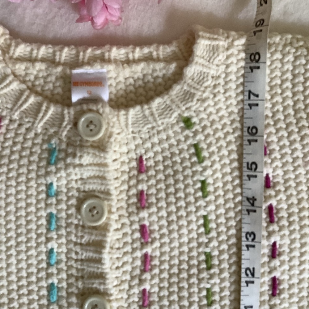 Cream Knit Sweater (Youth 12) - Picture 10 of 13